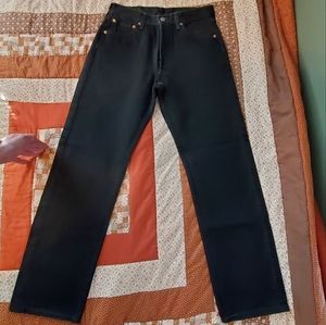 Levi's 501 XX. Black. 30x30. LNPWC.